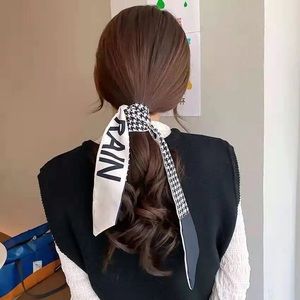 Silk feeling scarf handbag handle 5pcs